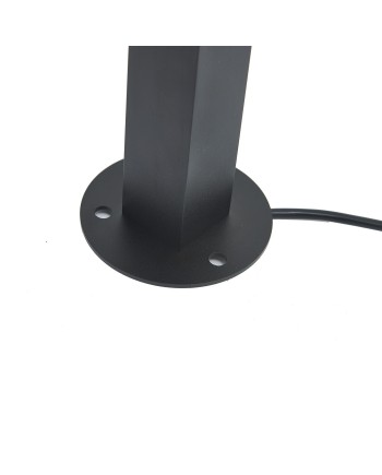 INTERLAKEN * BOLARDO IP65 G9 NEGRO